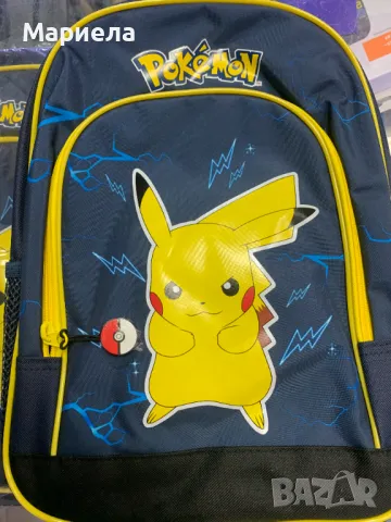 Чанта за детска градина Pokemon Pikachu 3D  / 32х26х10 см.