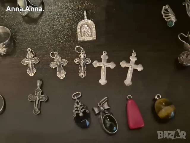 Винтидж, сребърни бижута, различни, снимка 13 - Бижутерийни комплекти - 56047495
