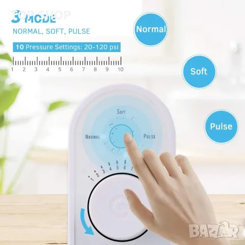 Дентален душ за уста с UV дезинфекция YOUNGDO Dental Jet Water Flosser, снимка 8 - Медицинска апаратура - 48474859