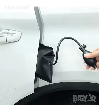 Ръчна помпа въздушна възглавница за отваряне на врати и повдигане на предмети монтажна възглавница, снимка 2 - Други инструменти - 48642929