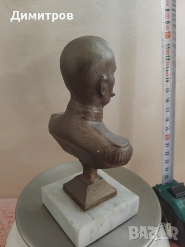 Бюст на императора на Русия Александър 2 (1855 – 1881), снимка 3 - Антикварни и старинни предмети - 52789213