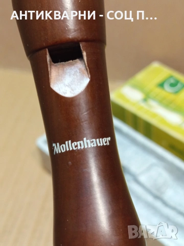 Стара Немска Музикална Флейта. НОМЕР 688., снимка 5 - Антикварни и старинни предмети - 53406931