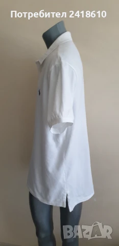 POLO Ralph Lauren Wimbledon Pique Cotton Custom  Fit Mens Size 2XL ОРИГИНАЛ! Мъжка Тениска!, снимка 5 - Тениски - 50781921