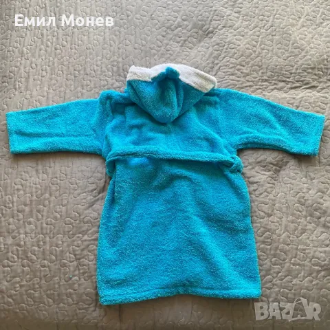 НОВ бебешки халат 92-98 размер, снимка 5 - Хавлии и халати - 48376043