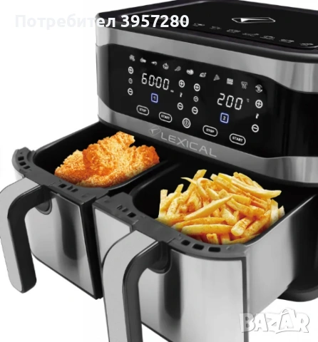 Airfryer, Lexical, снимка 3 - Фритюрници - 53283087