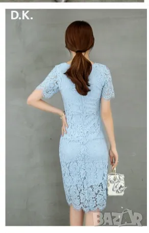 Нова! Дантелена рокля S, снимка 3 - Рокли - 48658786