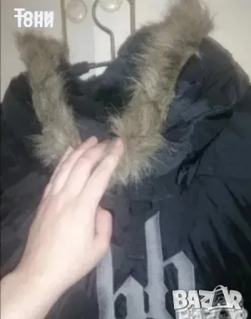 Hoodboyz Оригинал Ново Мъжко Зимно Яке с Качулка 2XL , снимка 4 - Якета - 52436869