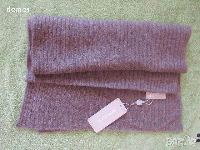  Нов кашмирен шал GOBI,органичен кашмир,мляко с кафе,Монголия, снимка 2 - Шалове - 34073350