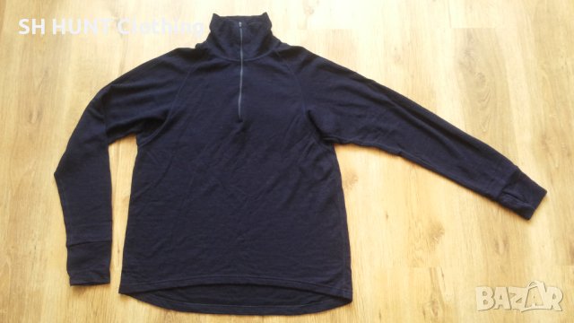 DEVOLD Thermo 100% MERINO WOOL размер L за лов риболов туризъм термо блуза 100% Мерино вълна - 558