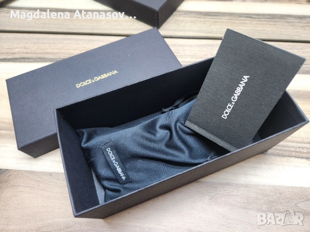 Дамски очила Dolce e Gabbana, снимка 7 - Слънчеви и диоптрични очила - 53504293