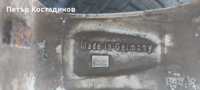 Алуминиеви джанти Dezent 16” 5x100, снимка 5 - Гуми и джанти - 53159413