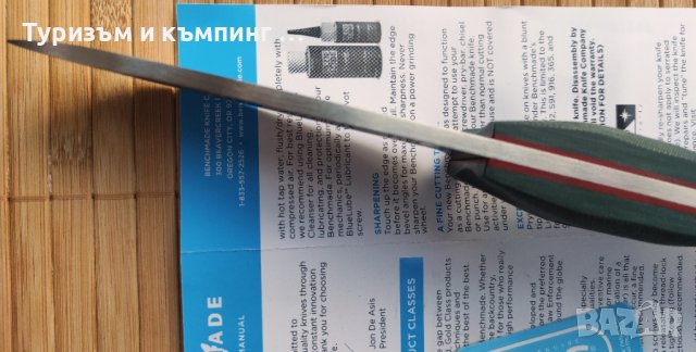 Нож Benchmade 162 Bushcrafter / високо качество /, снимка 10 - Ножове - 42656002