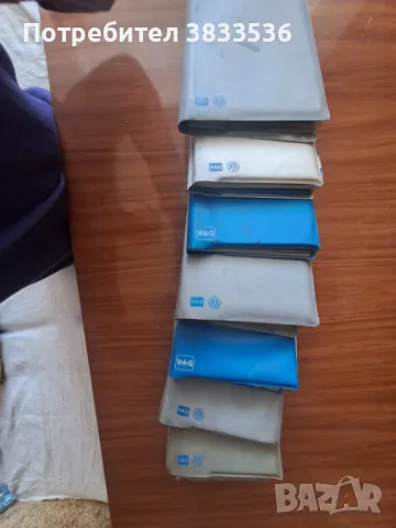 Колекция от сервизни VAG Service книжки за VW Golf & Jetta Mk2, снимка 2 - Части - 48000458