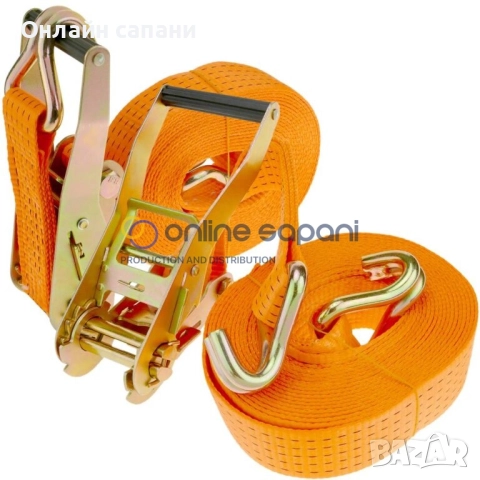 Колани с тресчотка за укрепване на товари 50мм/5т