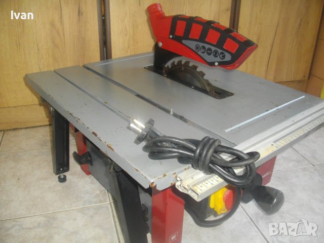 1200W/ф210мм-Стационарен Настолен Циркуляр Einhell/Ел.Машина 550W/ф180 HANSEATIC-Рязане Плочки/Плочи, снимка 11 - Други инструменти - 41016705