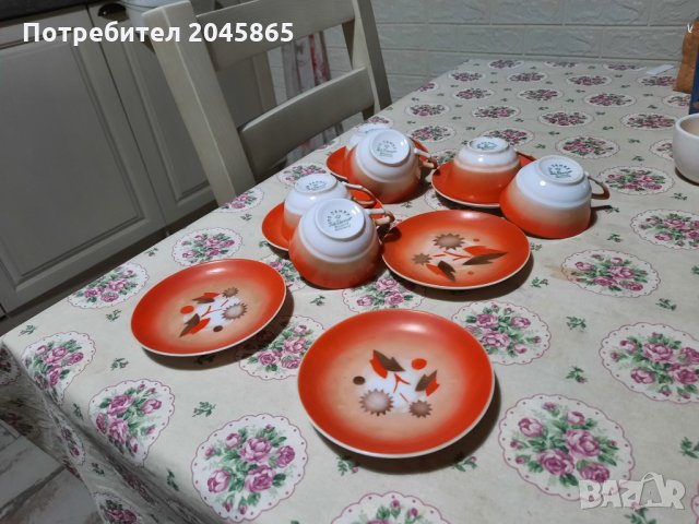 ПРОМОЦИЯ.Продавам много стар комплект чаши за кафе, снимка 3 - Сервизи - 35827506