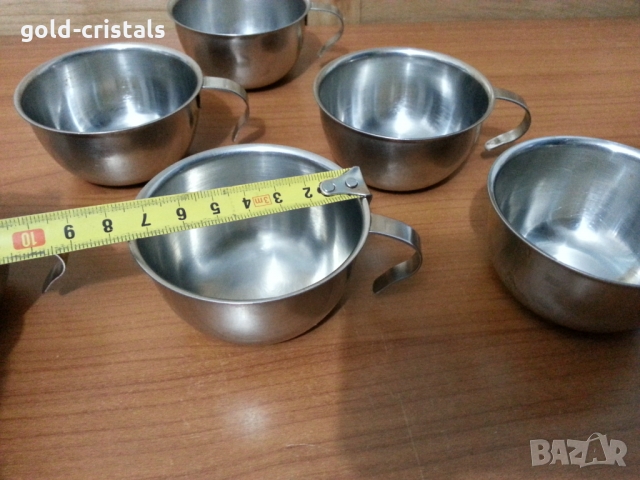 Стара българска алпака чаши , снимка 5 - Антикварни и старинни предмети - 36094681