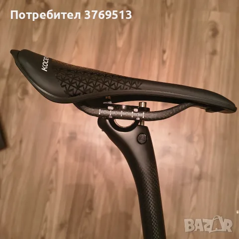  135 грама карбонова шосейна седалка