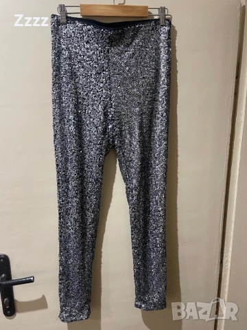 Дамски клин панталон с пайети