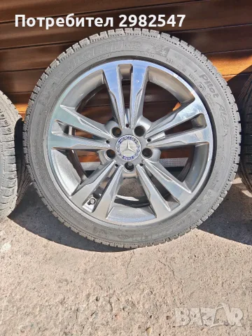 17" Джанти с гуми за Мерцедес W212, снимка 3 - Гуми и джанти - 55961697