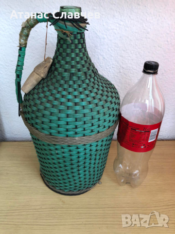 Стъклена дамаджана - 8 литра