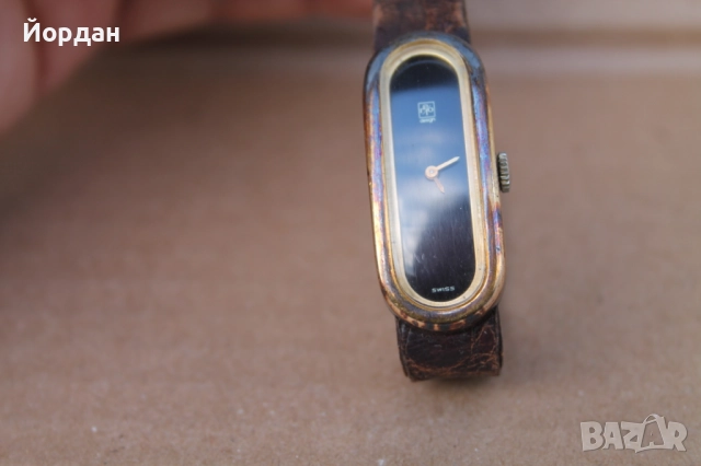 Сребърен дамски Швейцарски часовник , снимка 2 - Дамски - 52565145