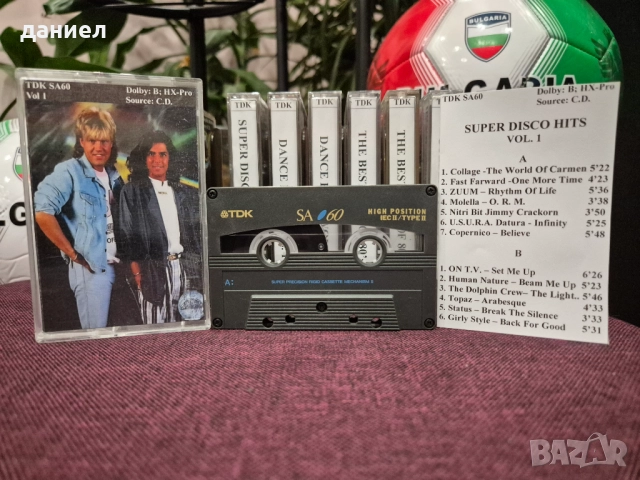 аудио касети TDK SA60 - TYPE II - хромна лента с хубаво диско от 80-те + ПОДАРЪК, снимка 6 - Аудио касети - 52855928