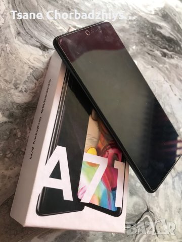 Samsung Galaxy A71 128GB Dual Black, снимка 2 - Samsung - 42479310