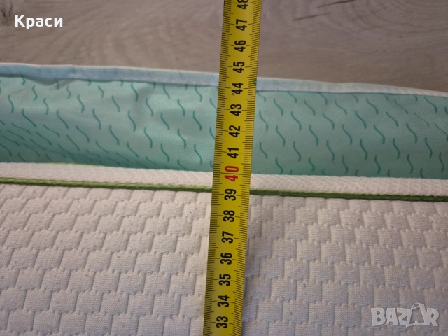 Възглавница с мемори пяна SleepMe Memory Green Tea 60×40×12 см, снимка 5 - Възглавници - 52826735