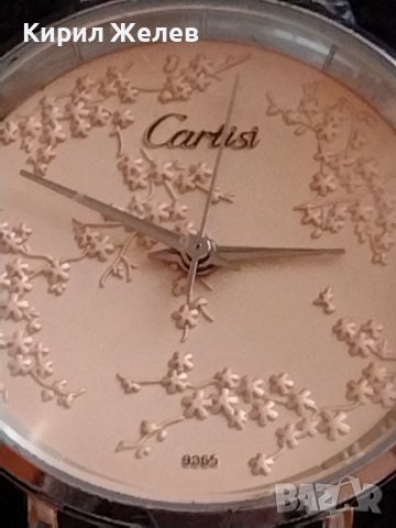 CARTISI QUARTZ ЕЛЕГАНТЕН СТИЛЕН ДИЗАЙН ДАМСКИ ЧАСОВНИК МНОГО КРАСИВ 33278, снимка 2 - Дамски - 38741530