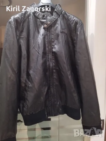 {PROMO} Мъжко кожено яке ECKO XL