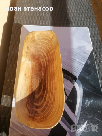 Фруктиера/ купа от орех, снимка 3 - Декорация за дома - 52839886