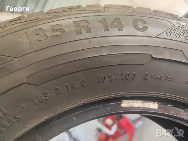 4бр.летни гуми 185R 14C Continental, снимка 5 - Гуми и джанти - 56201314
