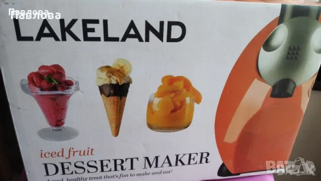   Нов уред за плодов сладолед от Англия, снимка 3 - Други - 48488075