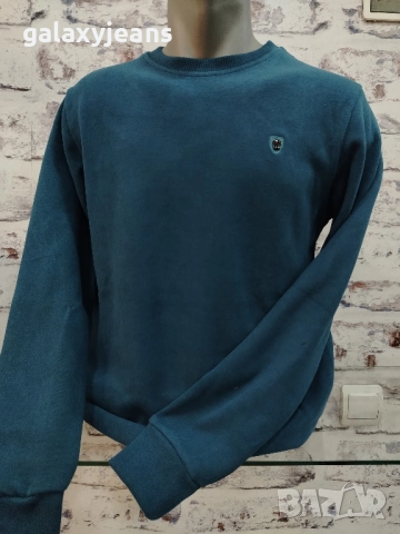 Ilizione- мека топла блуза, цвят парламент, с ластик, памук и еластан