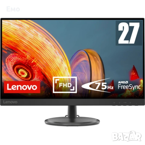 Монитор Lenovo 27″, Full HD, супер състояние