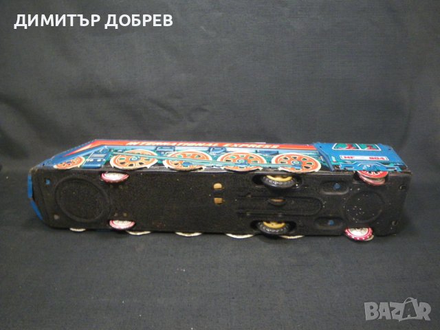 СТАРА РЕТРО СОЦ ЛАМАРИНЕНА ИГРАЧКА ЛОКОМОТИВ CHINA, снимка 7 - Антикварни и старинни предмети - 40788496