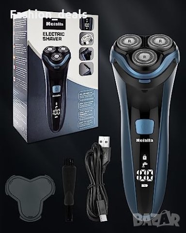 Нова Електрическа Акумулаторна самобръсначка тример за мъже подстригване, снимка 5 - Тримери - 41745843