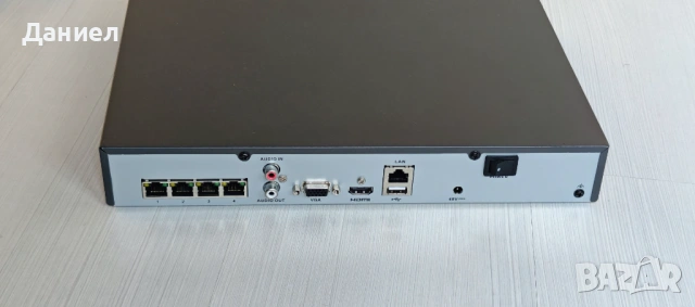 8MP Hikvision комплект за видеонаблюдение с 4 IP камери и 4TB HDD, снимка 8 - Комплекти за видеонаблюдение - 53667693