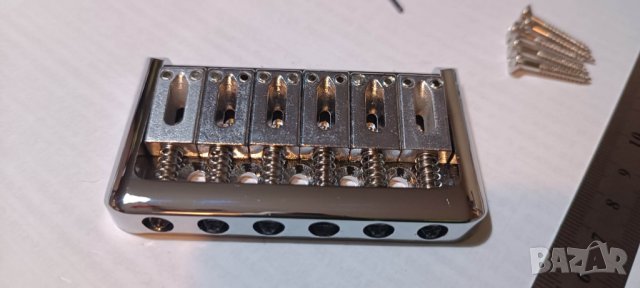 Фиксиран бридж за String Through Body, снимка 6 - Китари - 39661732