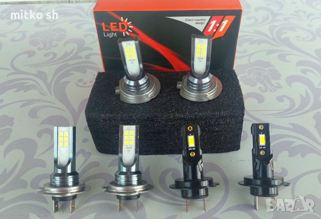 H7 Led автомобилни крушки, снимка 8 - Аксесоари и консумативи - 52521788