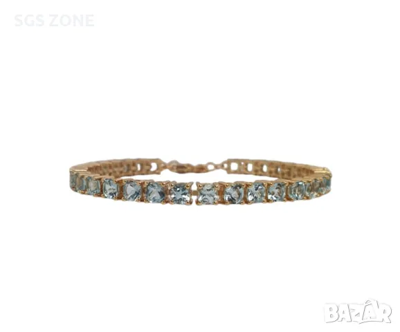 Сребърни Тенис Гривни, снимка 10 - Гривни - 49739505