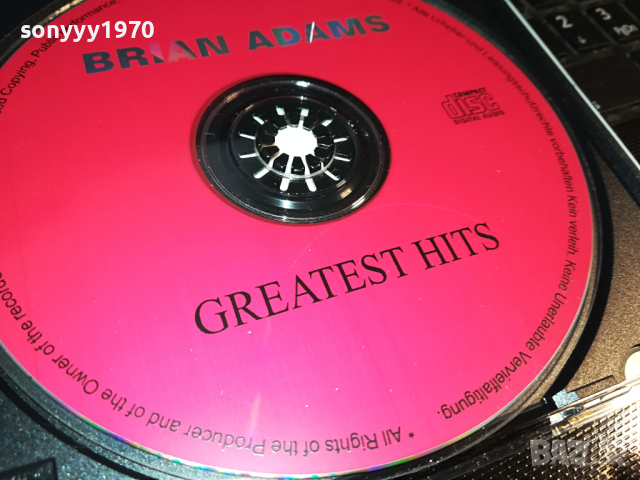 BRAYAN ADAMS CD 0703240856, снимка 15 - CD дискове - 44648066