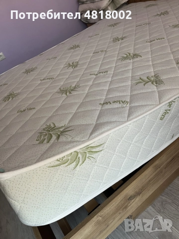 Двулицев матрак TED Aloe spring за спалня, снимка 2 - Матраци - 55779223