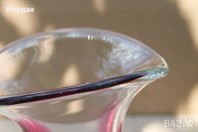 Кристална ваза *мурано, снимка 9 - Декорация за дома - 41855805