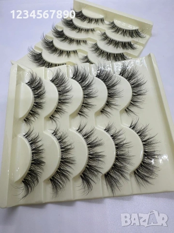 3D Мигли, снимка 3 - Декоративна козметика - 53095886