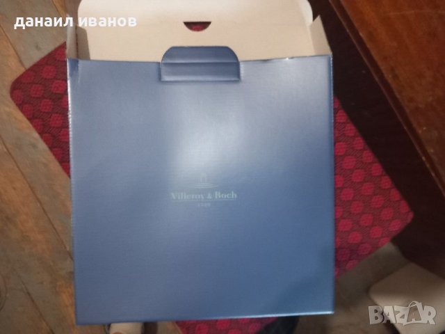 Подаръчна кутия за чиния villeroy &boch 29x29, снимка 1