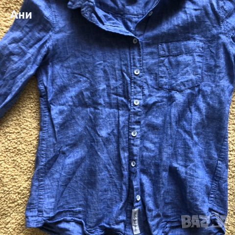 Дамска риза H&M linen blend, снимка 3 - Ризи - 36270664