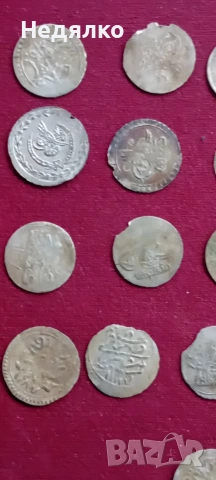 Стари турски монети,30броя,злато,сребро , снимка 13 - Нумизматика и бонистика - 50080798