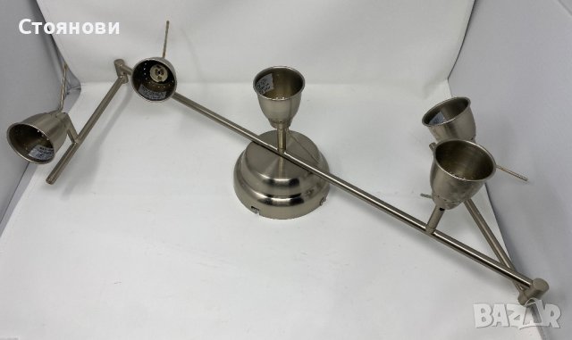 Лампа за таван с лунички 5 бр , 130 см дълга 2 рамена, снимка 7 - Лампи за таван - 41905666